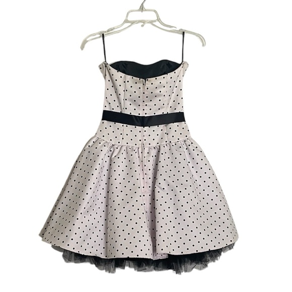 Jessica McClintock Vintage Strapless Party Cocktail Dress - Picture 9 of 14